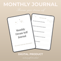 Monthly Wellness Journal