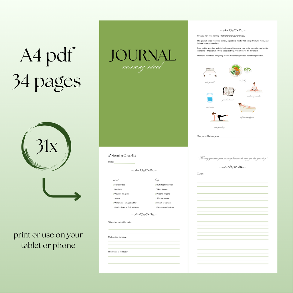 Morning Ritual Journal