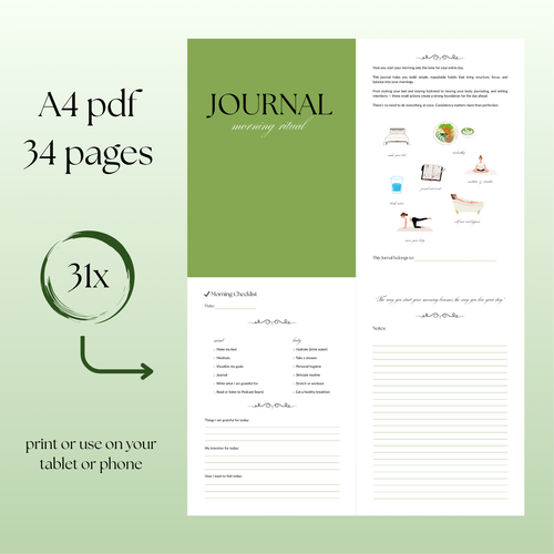 Morning Ritual Journal