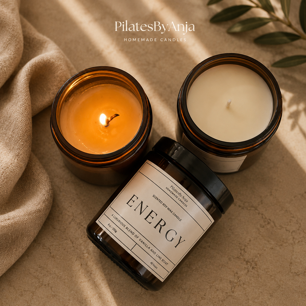 Homemade Soy Wax Candles