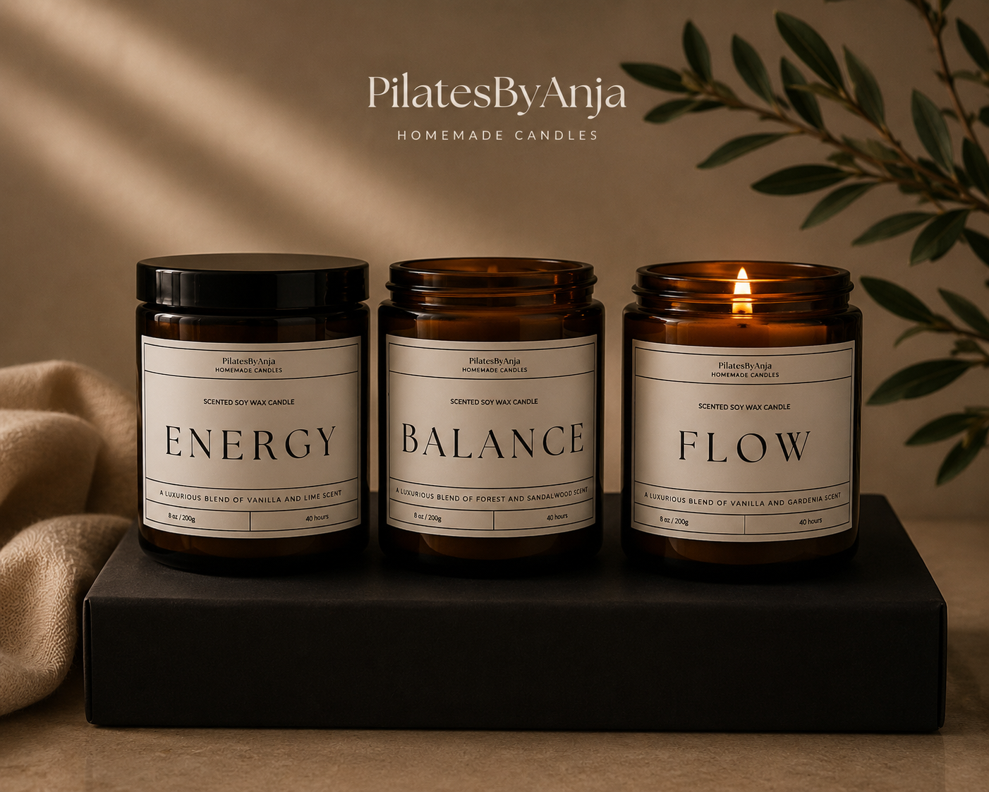 Homemade Soy Wax Candles